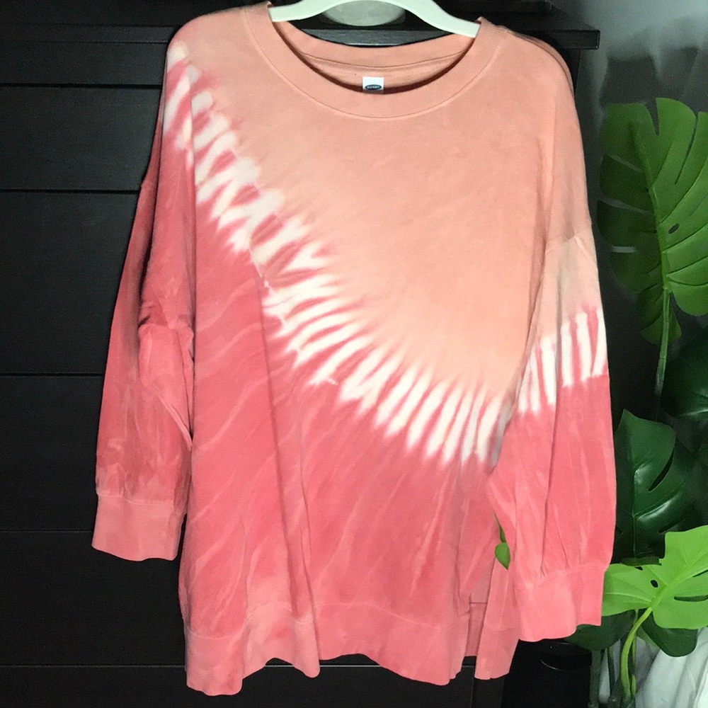 Oversized Tie Die Sweatshirt
